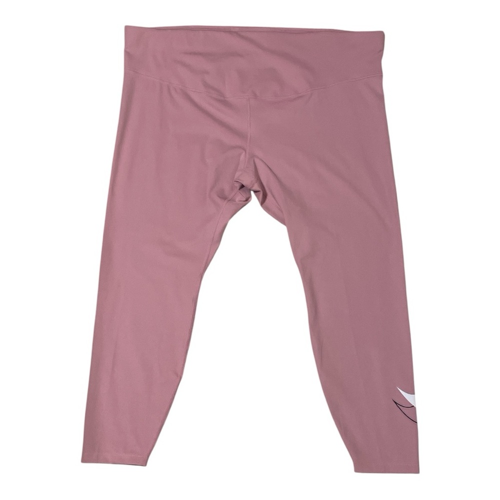 NIKE One Women’s Plus Tight Fit Mid Rise 7/8 Running Tights | 3X | Pink